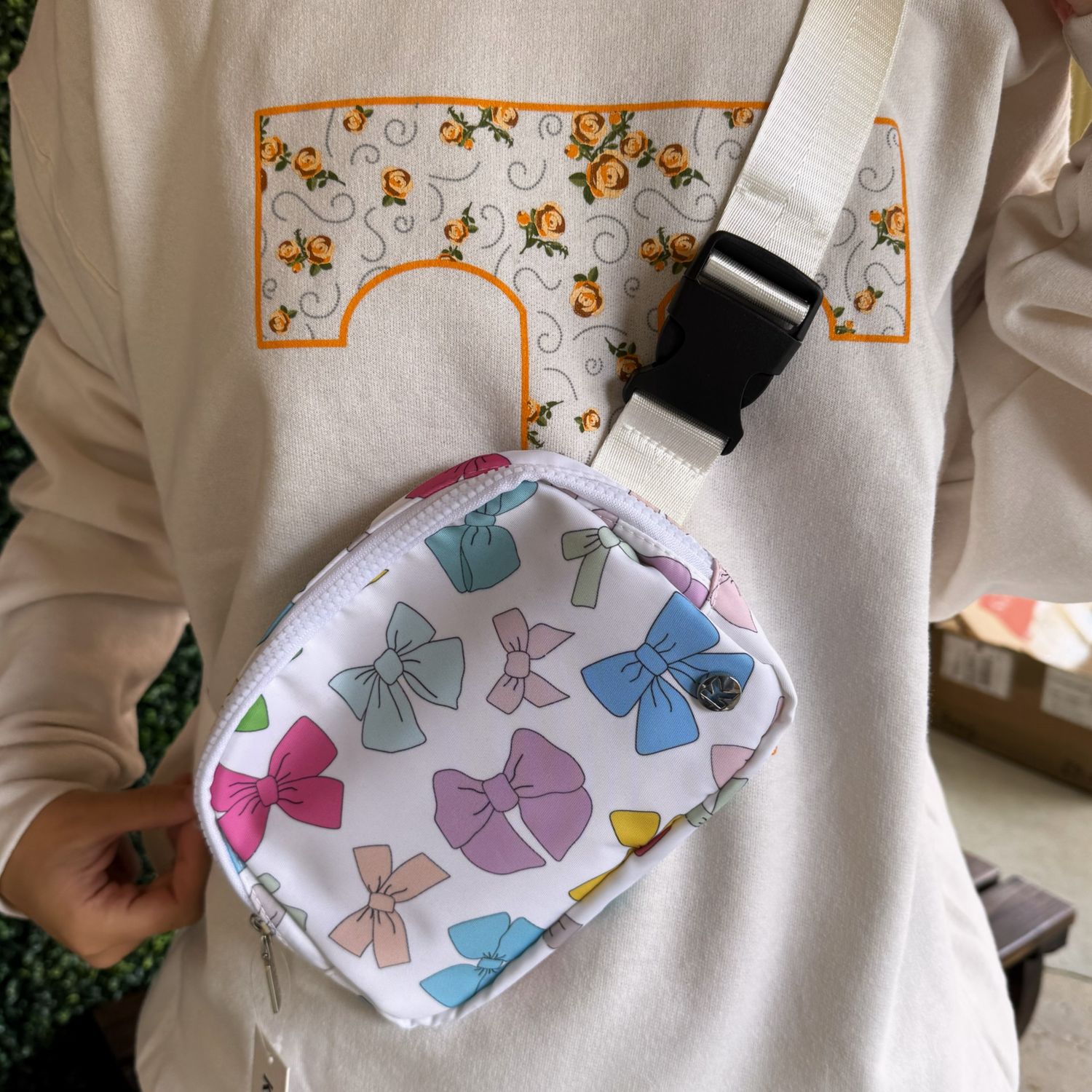 Multicolored Bows Coquette Wholesale Belt Bag