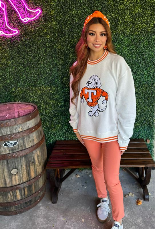 Smokey Strut Varsity Sweater