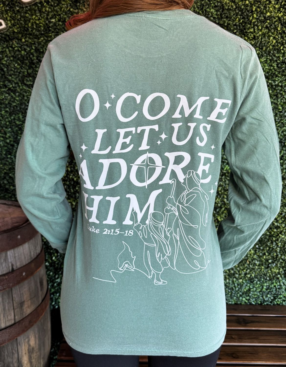 O Come Let Us Adore Him, Size: Small