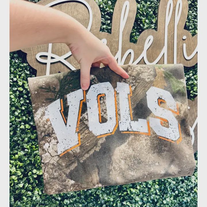 Camo Vols Graphic T-Shirt