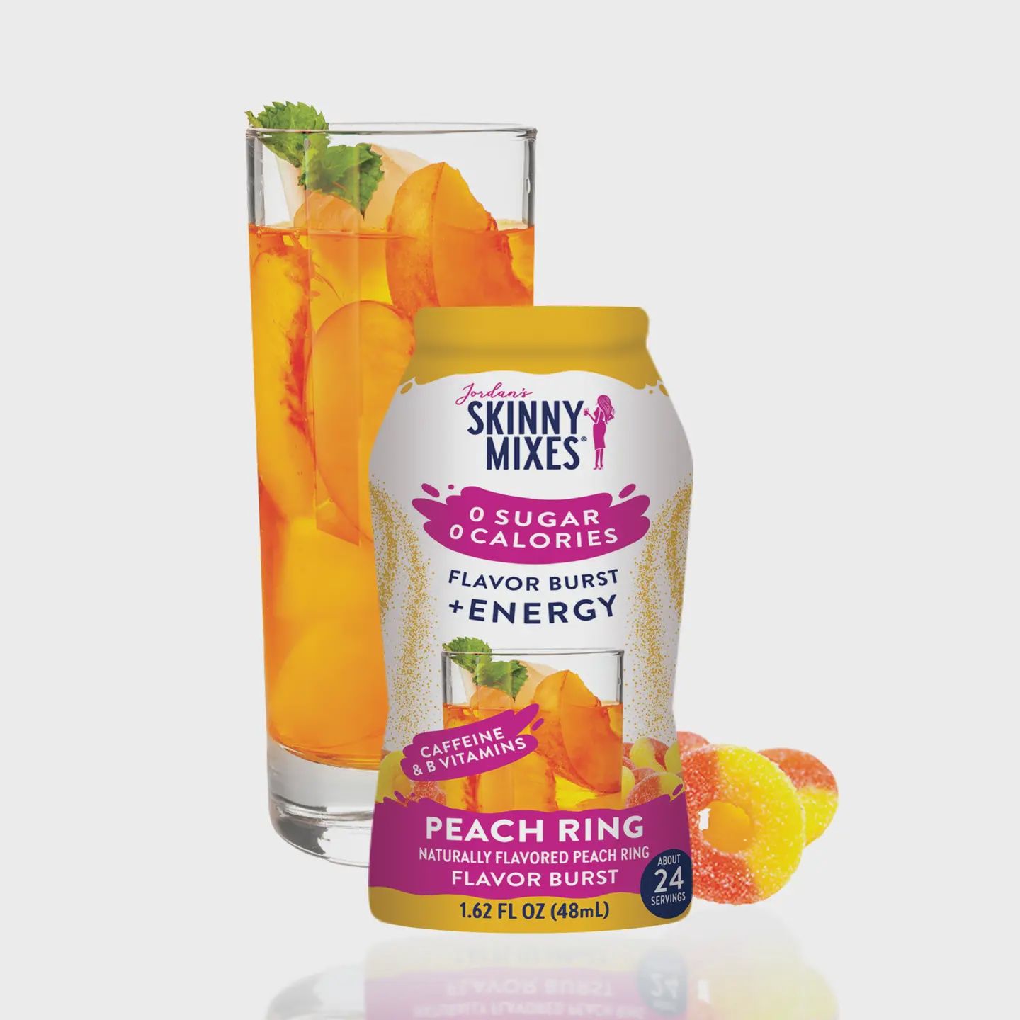 Flavor Burst - Sugar Free Peach Ring + Energy