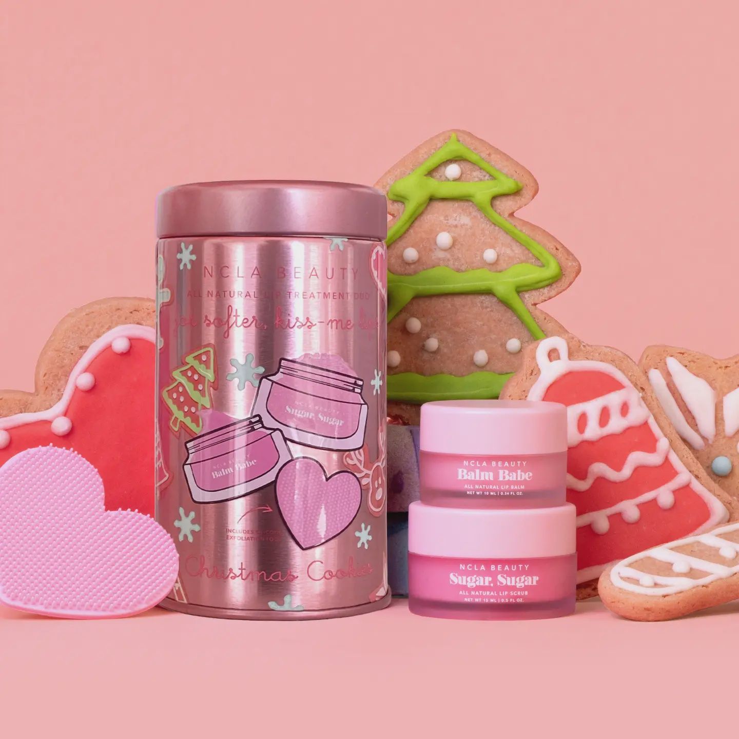 Christmas Cookies Lip Care Holiday Gift Set