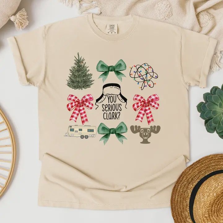 You Serious Clark Christmas Graphic