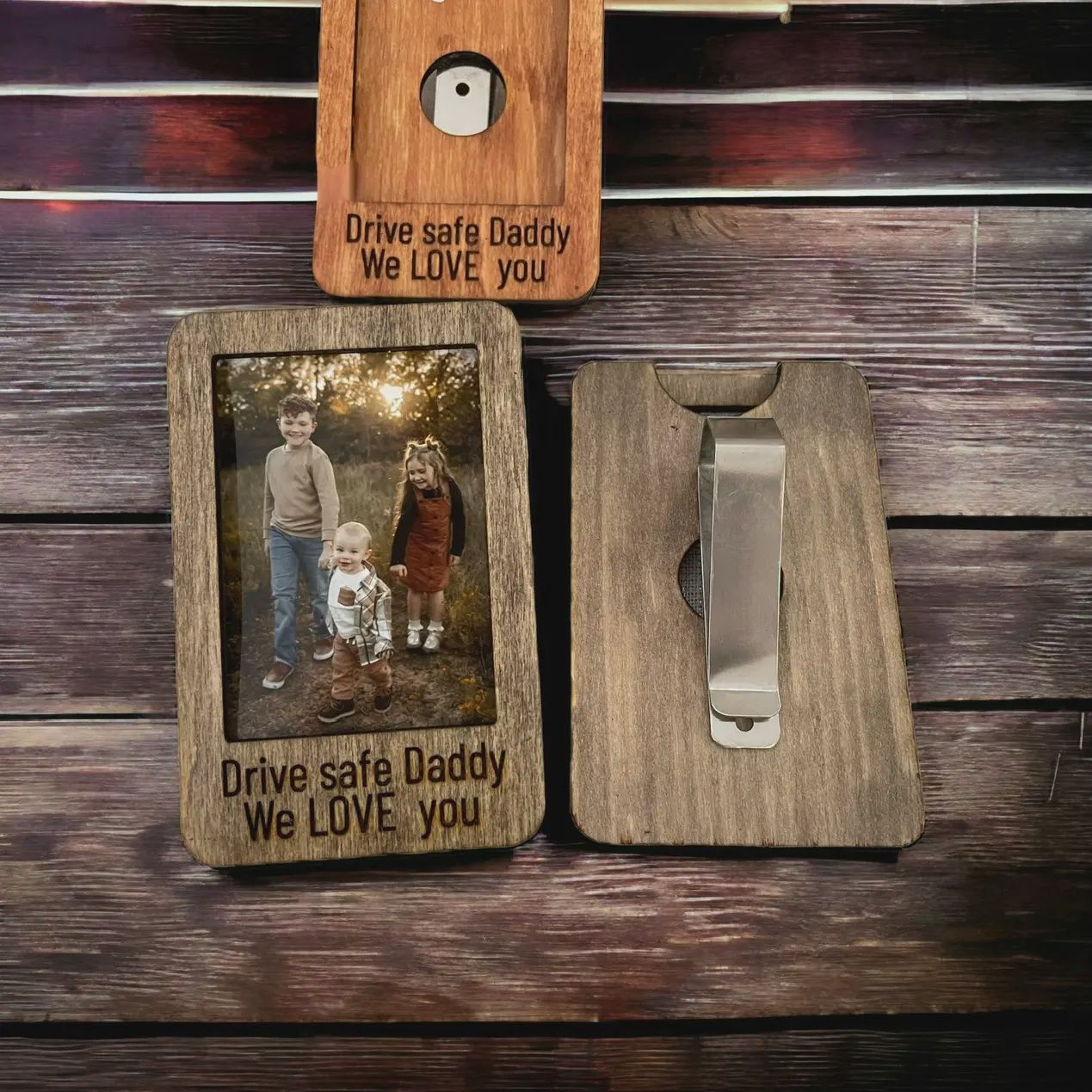 Visor Photo Frame Gift For Mom and Dad