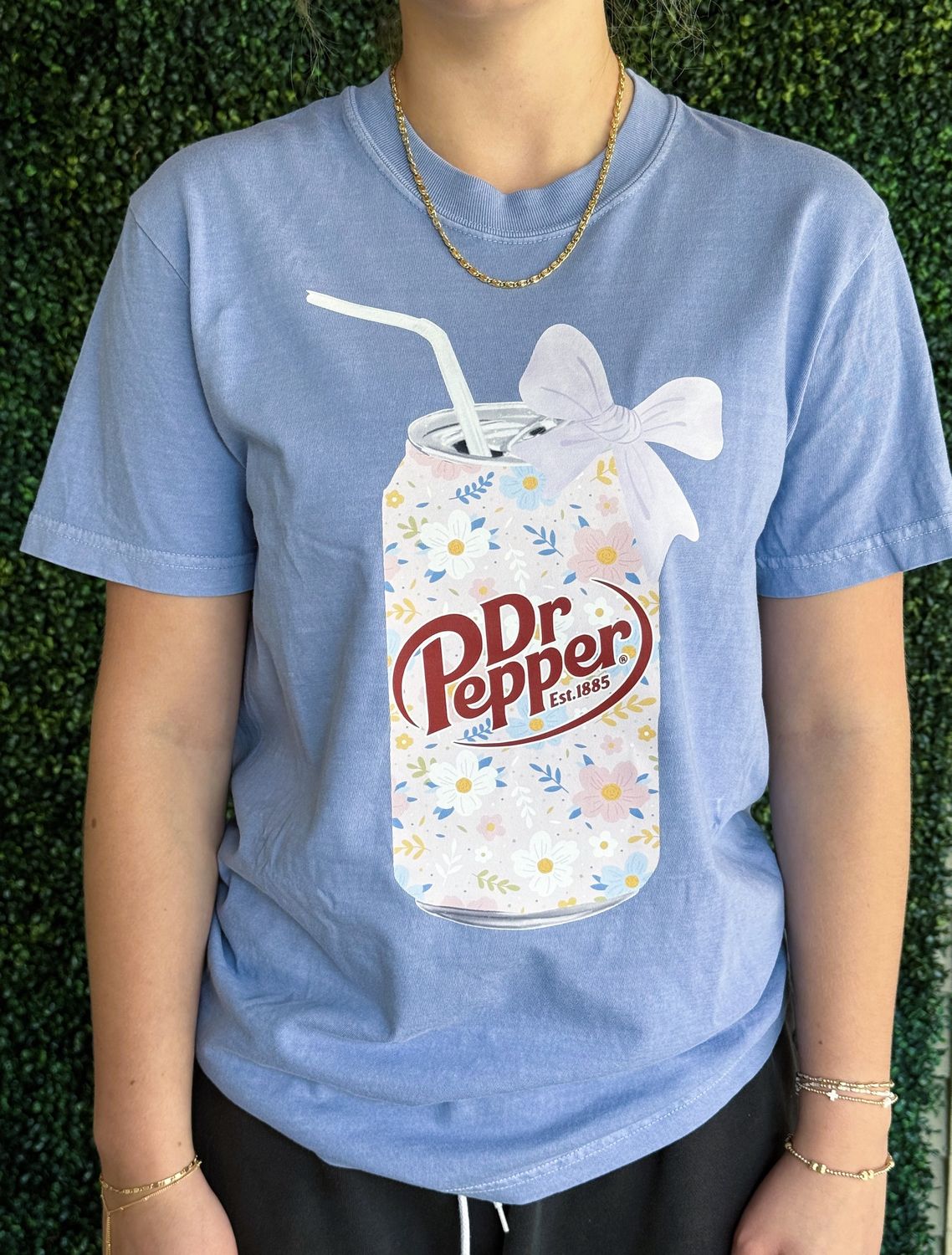 Soda Floral Tee, Size: Small