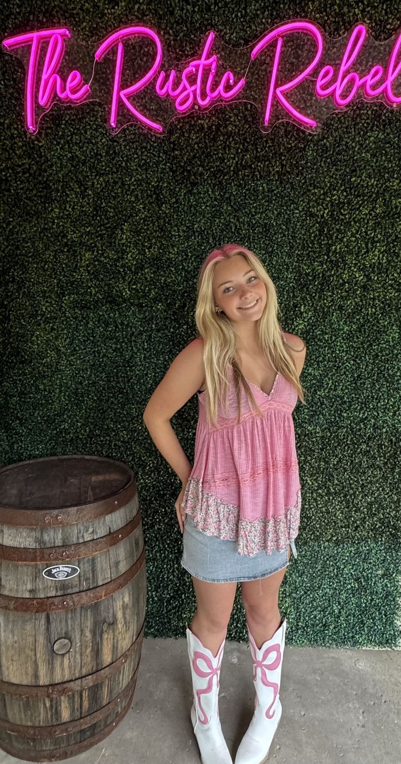 V Neck Sleeveless Floral Print Contrast Tunic Top, Color: Herb, Size: Small