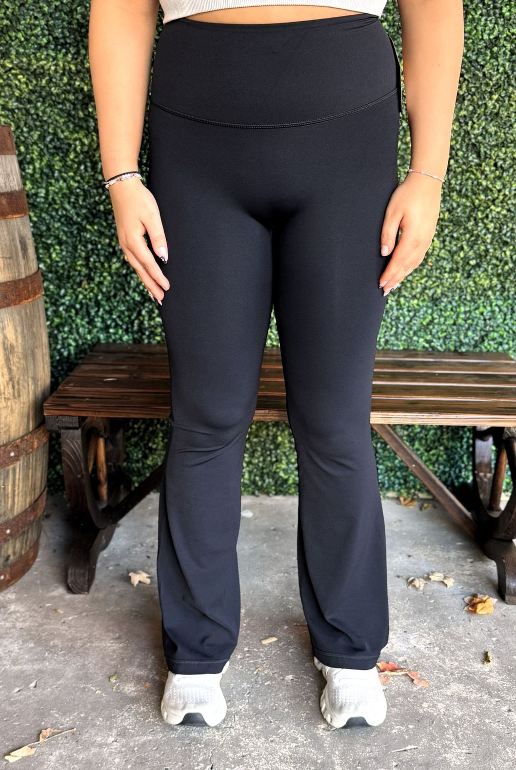 Empower High Waist Leggings, Color: Black, Size: Small