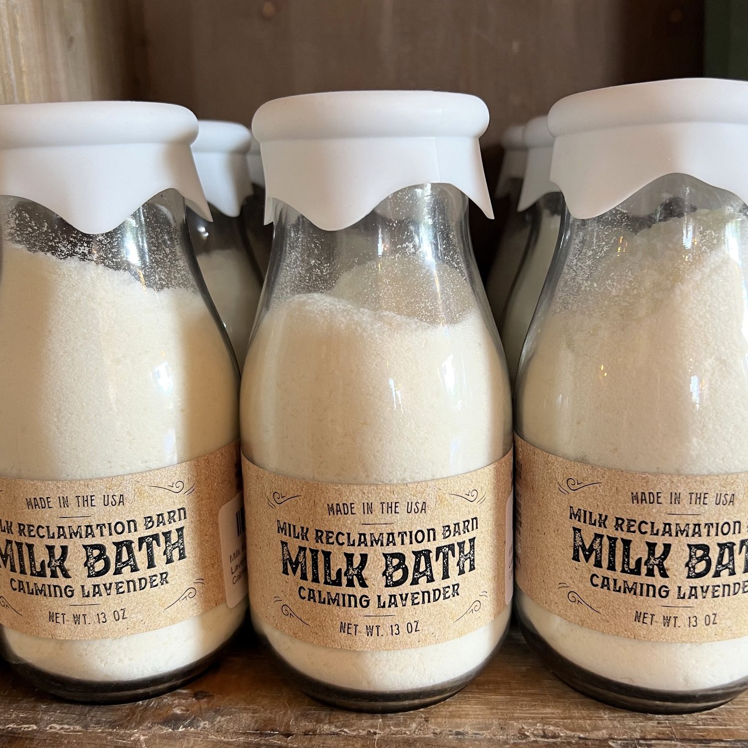 Milk Bath Soak 13 oz. - Lavender or Mint, Fragrance: Calming Lavender