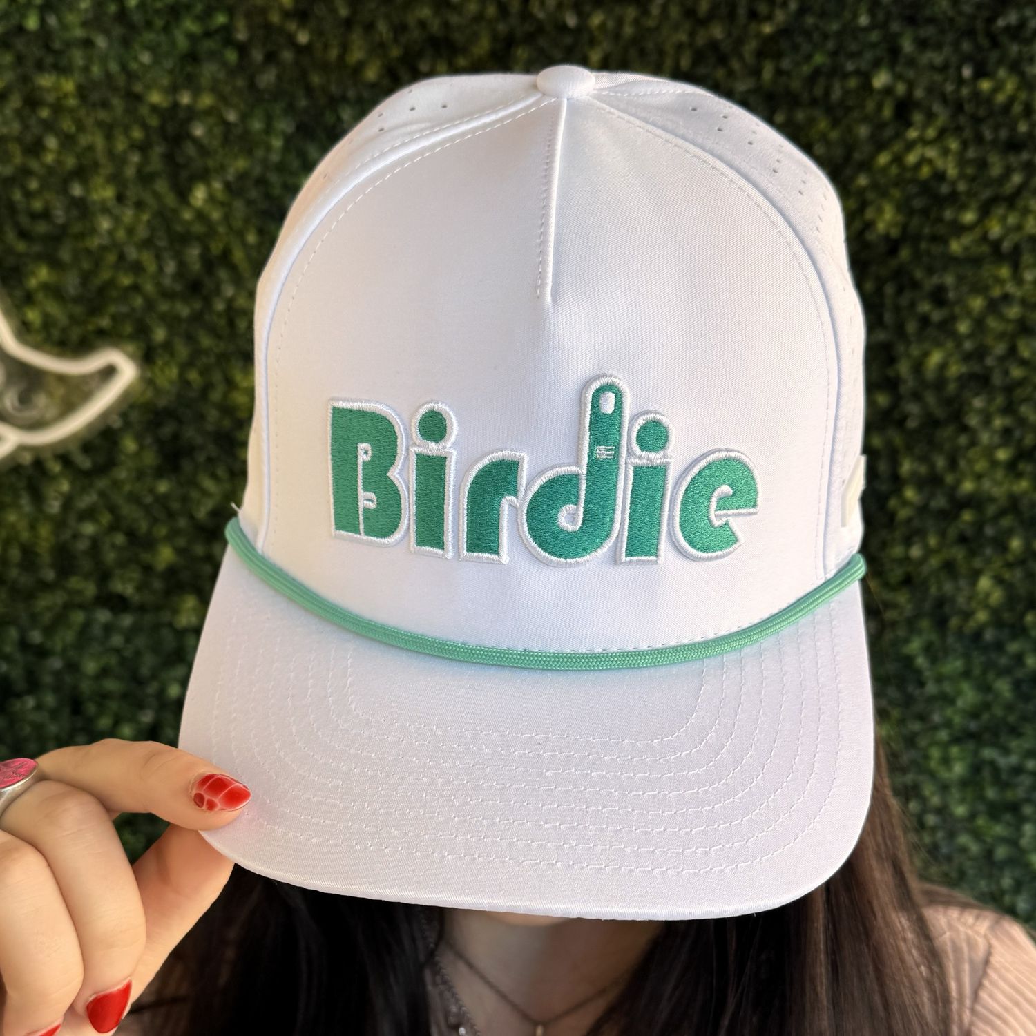 Birdie Finger - Performance Golf Rope Hat - Snapback