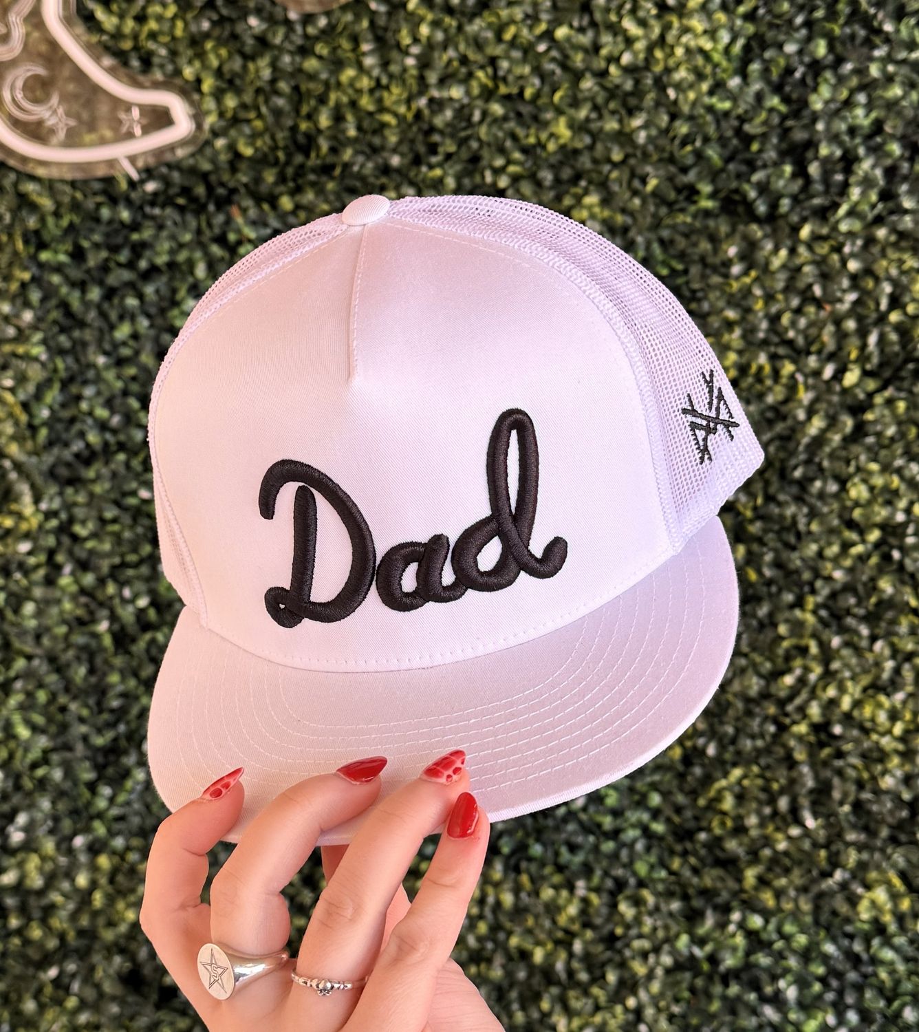 Mhc Dad Trucker Hat, Color: White