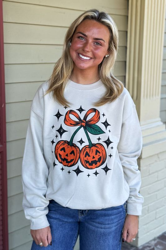 Pumpkin Bow Shirt/Sweatshirt Halloween/Fall