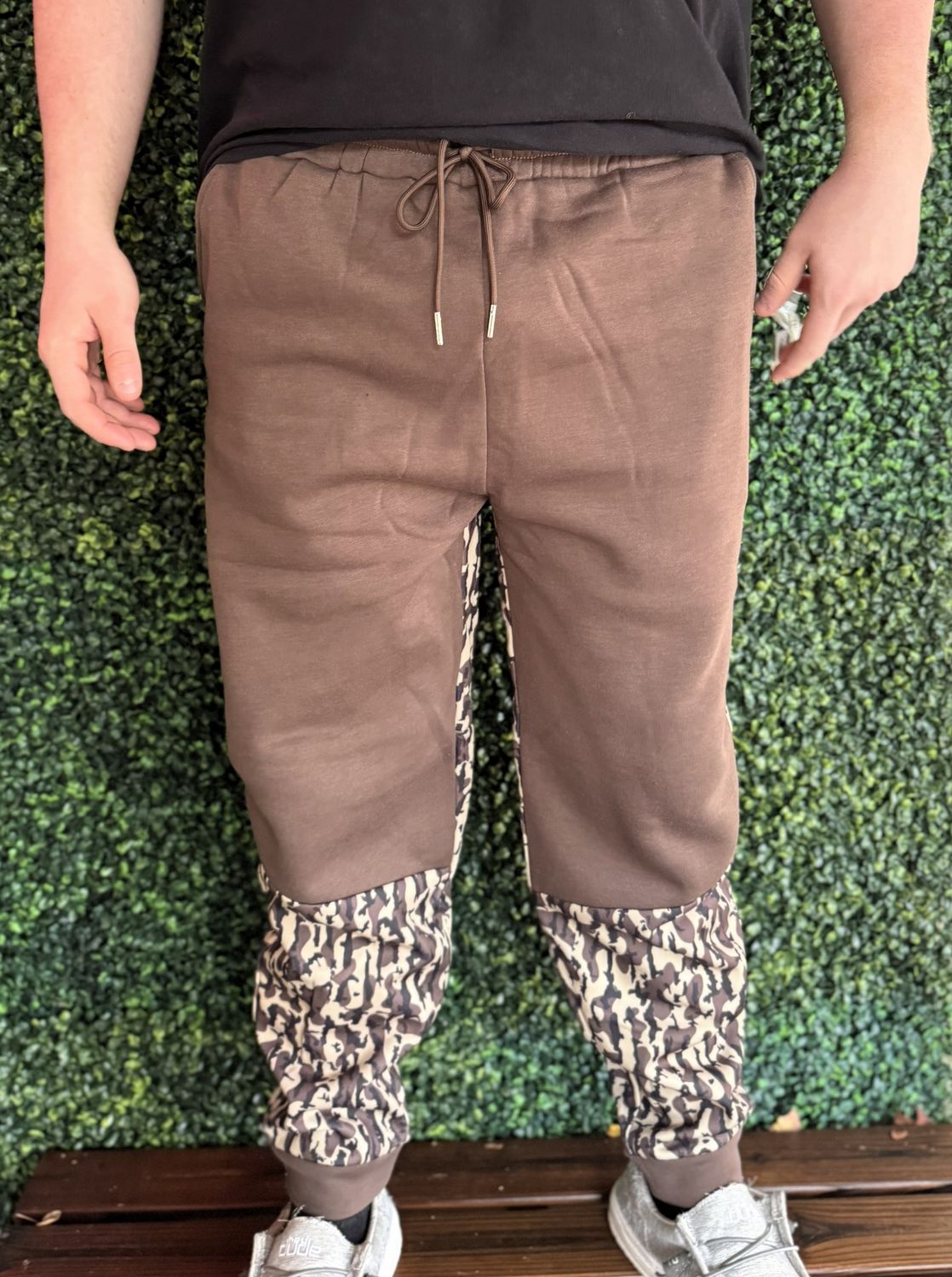 Fleece Joggers, Color: Duck Boat Camo, Size: Small