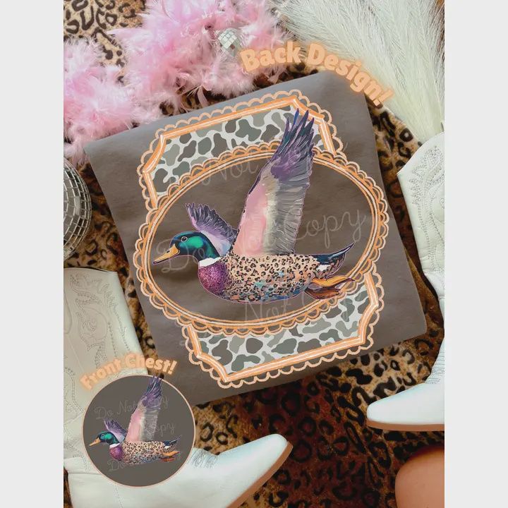 Old School Camo Duck Sweatshirt, Size: Small