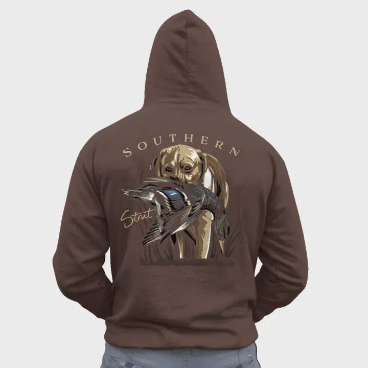 Dog and Duck Sketch Hoodie