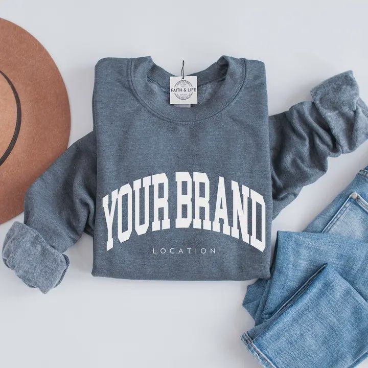 Custom Logo Crew "THE RUSTIC REBEL"