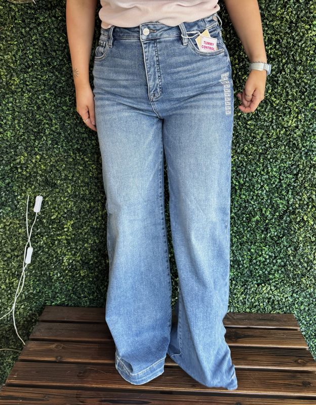 Tummy Control High Rise Wide Adjustable Waist Band