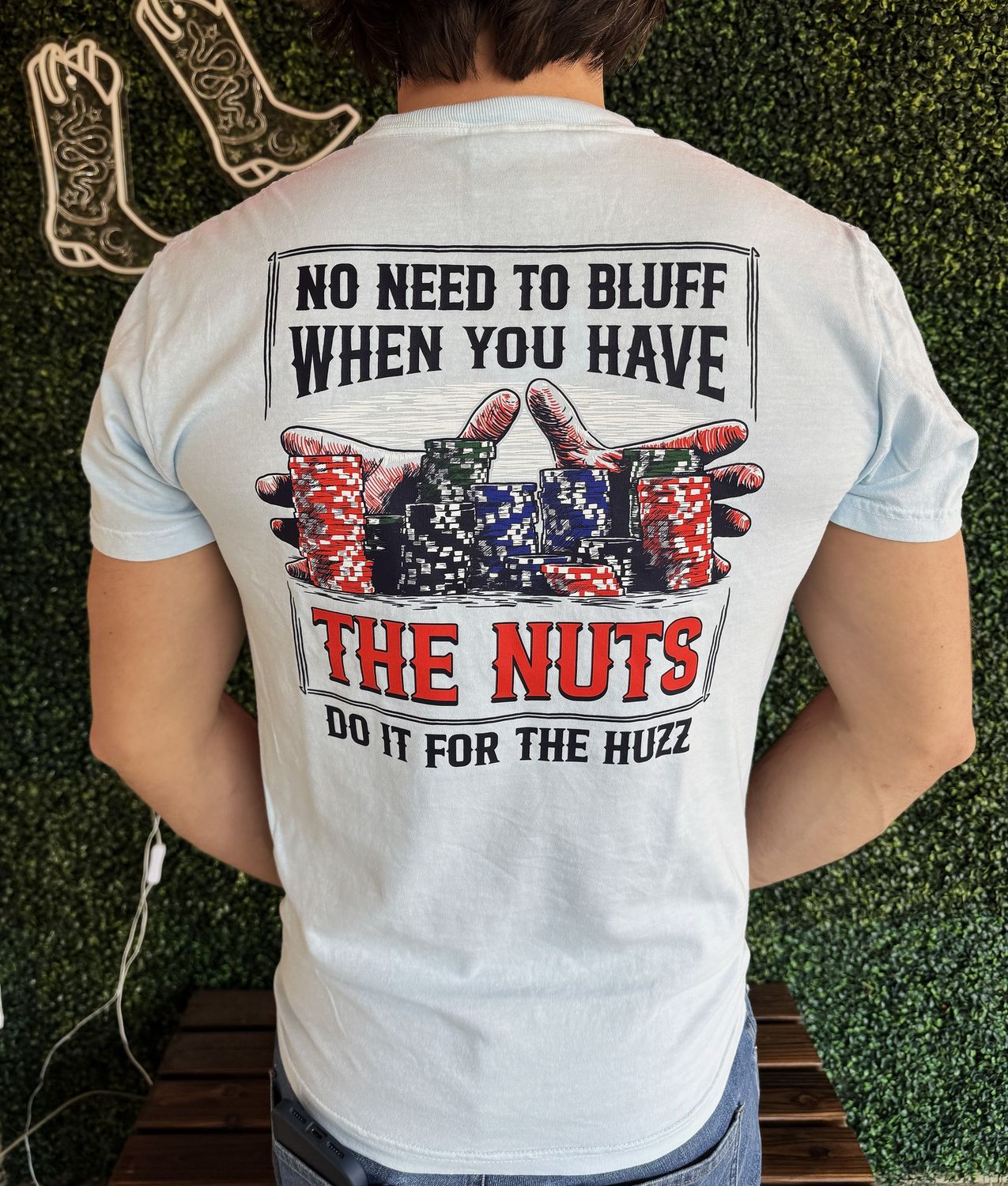 'round Here Clothing Huzz Poker, Size: Small