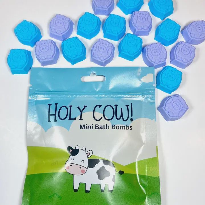 Mini Bath Bombz, Fragrance: Holy Cow