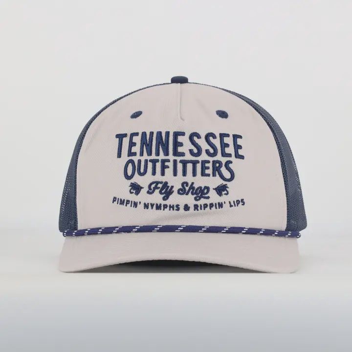 Tn Fly Fishing Hat - Sportsmen Grey Navy