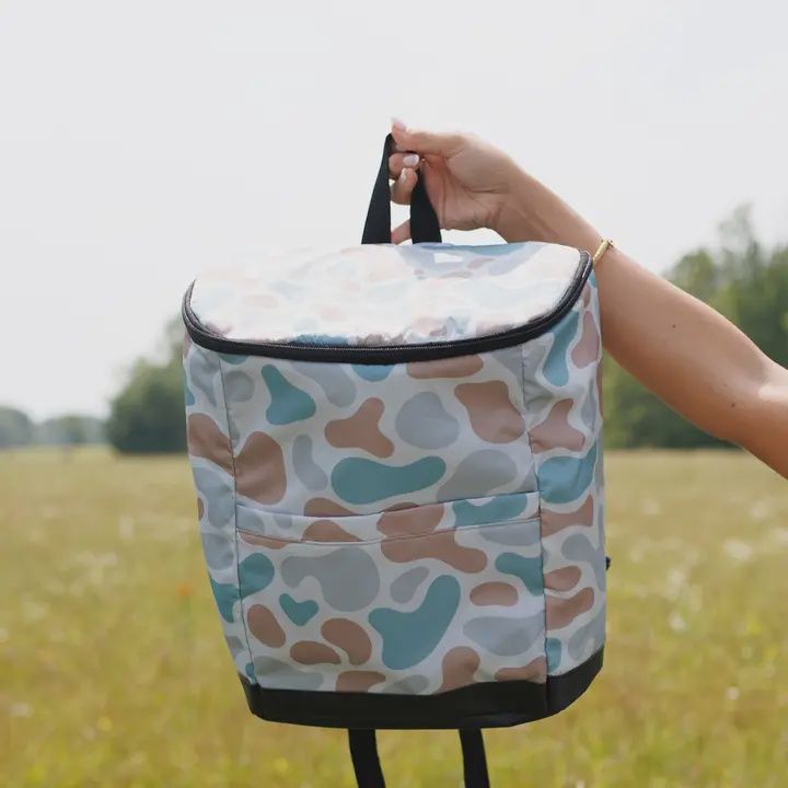 Camo Backpack Cooler