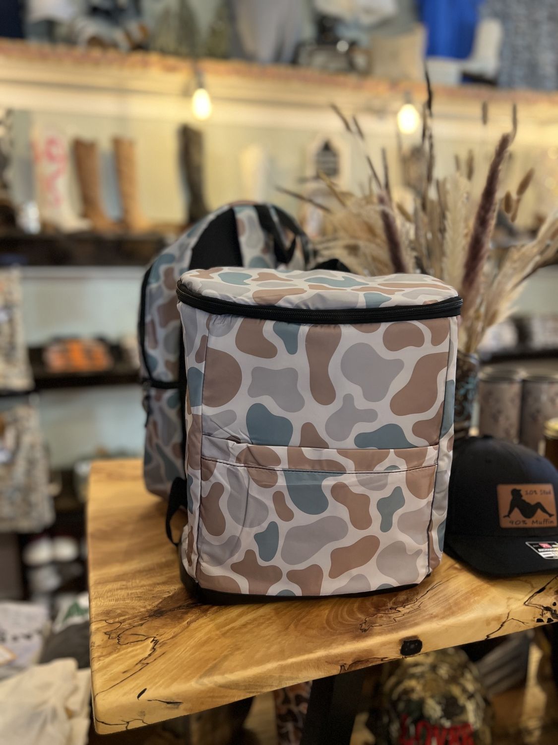 Camo Backpack Cooler
