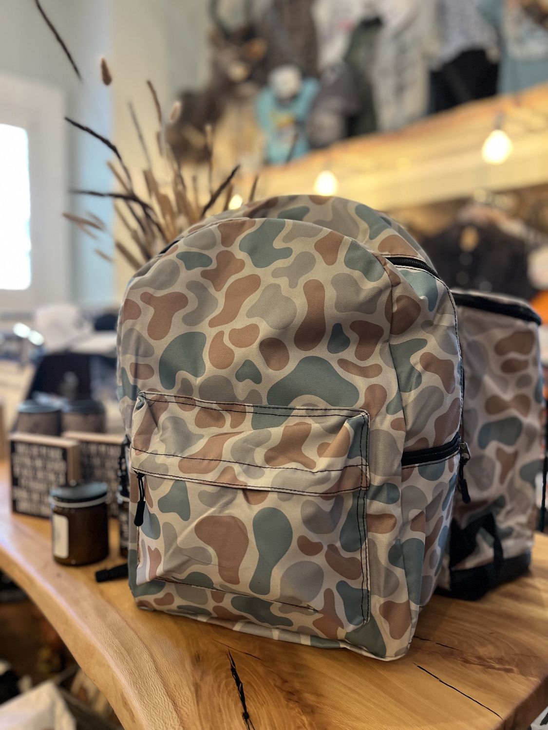 Camo Backpack