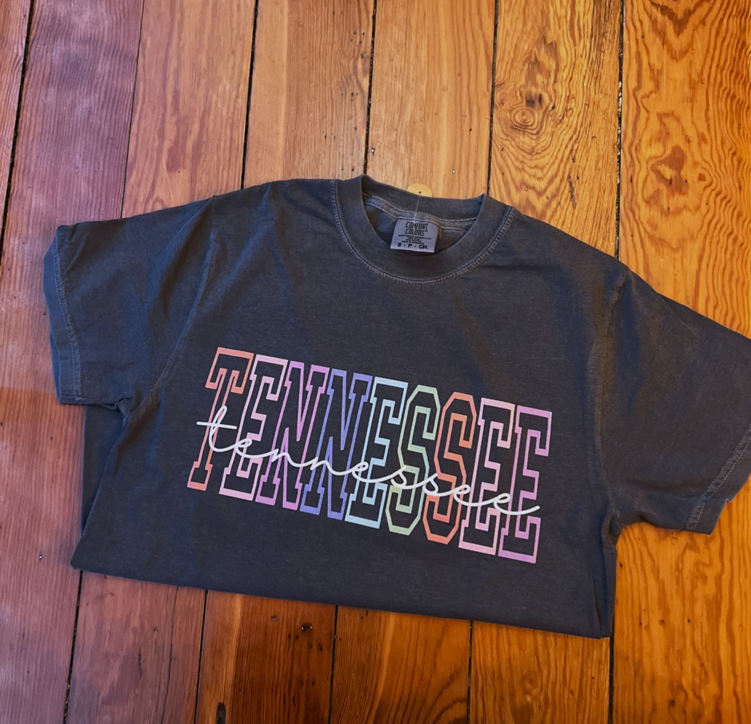 Tennessee | Neon | Vols | Rocky Top | Cc Graphic Tee | Cute, Size: Small