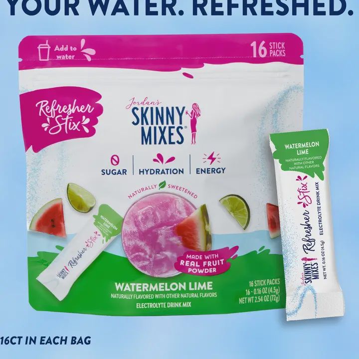 Refresher Stix 16 Ct - Watermelon Lime