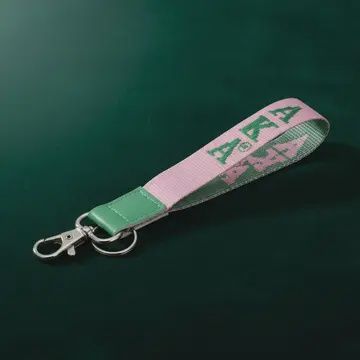 Sorority Key Chain Wristlets, Names: Alpha Kappa Alpha