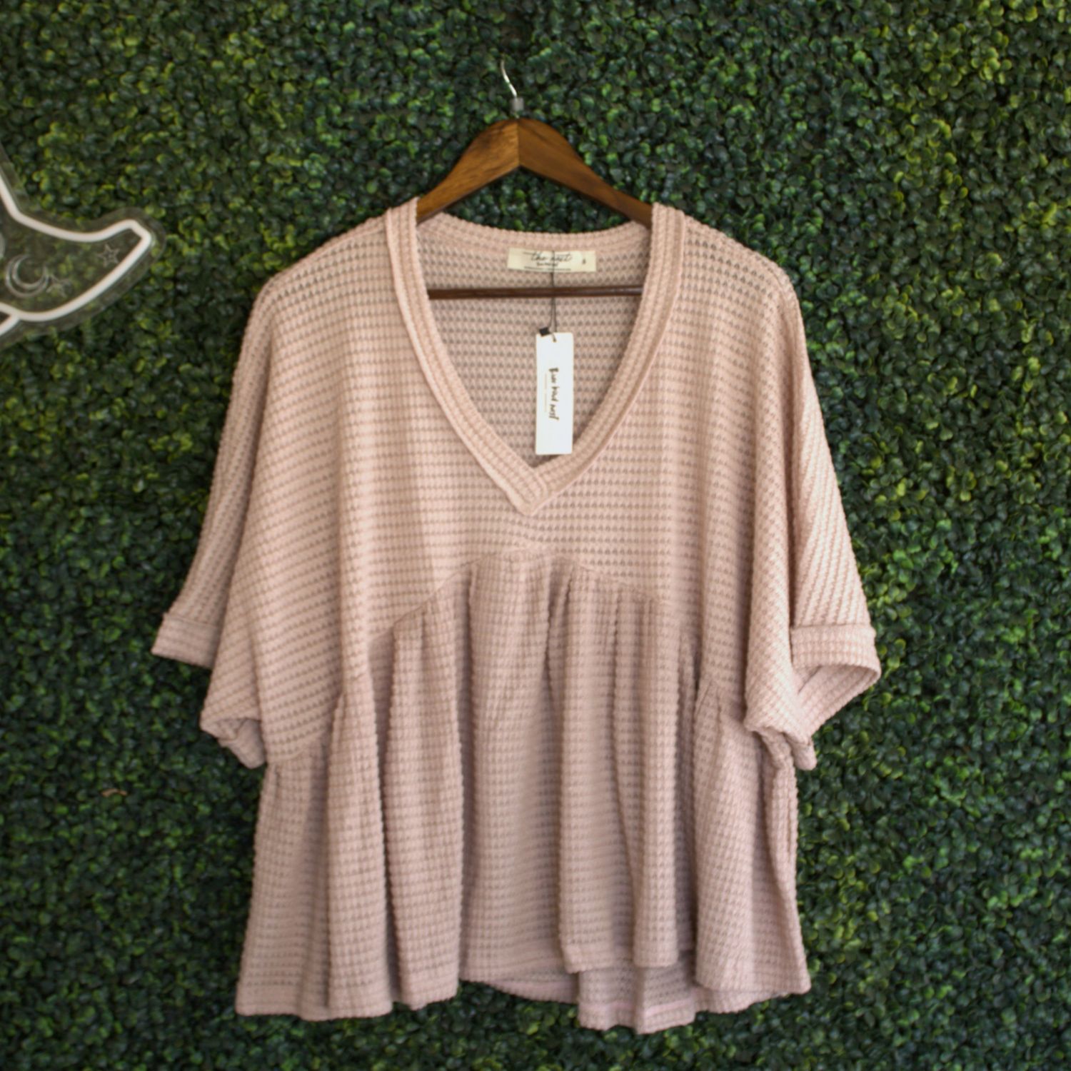 Lush Drift Top - Dusty Rose, Size: Small