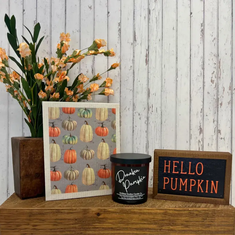 Drunkin Pumpkin Scented Fall Candles-