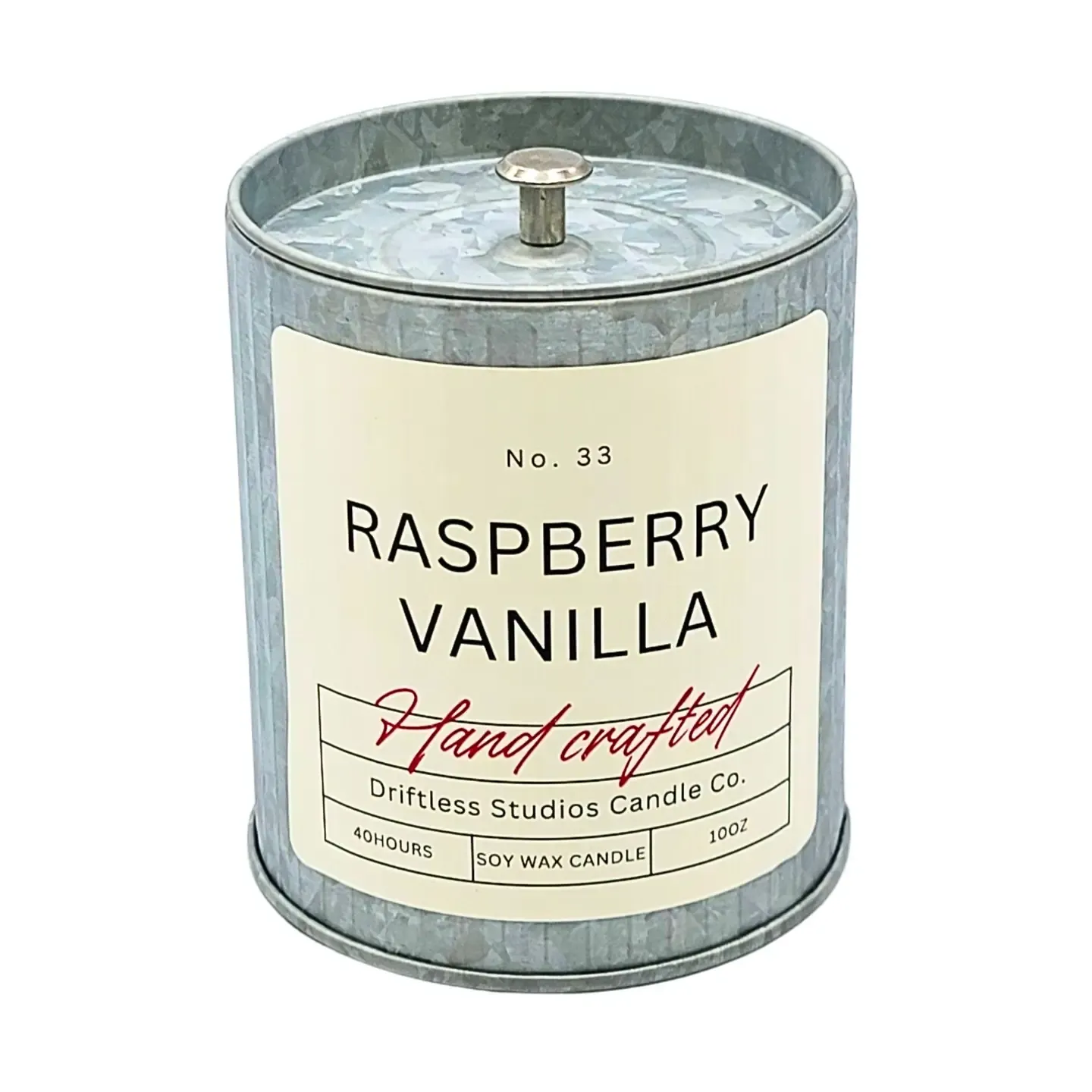 Raspberry Vanilla Fall Farmhouse Candle
