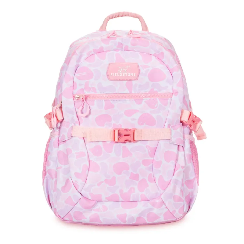 Pink Camo Backpack / Laptop slot