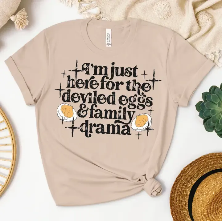Here For the Deviled Eggs, Size: Small