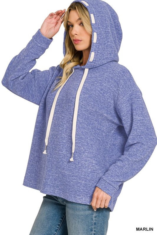 Soft Brushed Hacci Hoodie