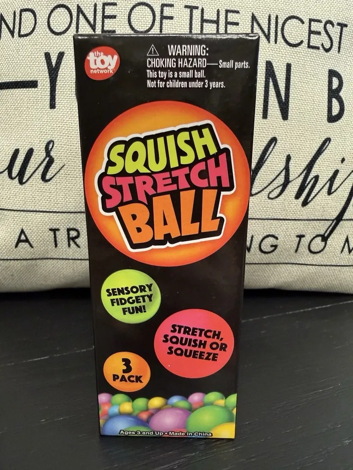 Squish Stretch Ball 3 pack