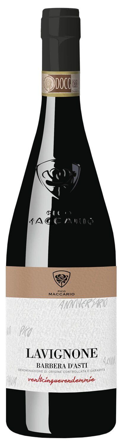 Barbera d&#39;Asti Lavignone, Pico Maccario 3 Liter