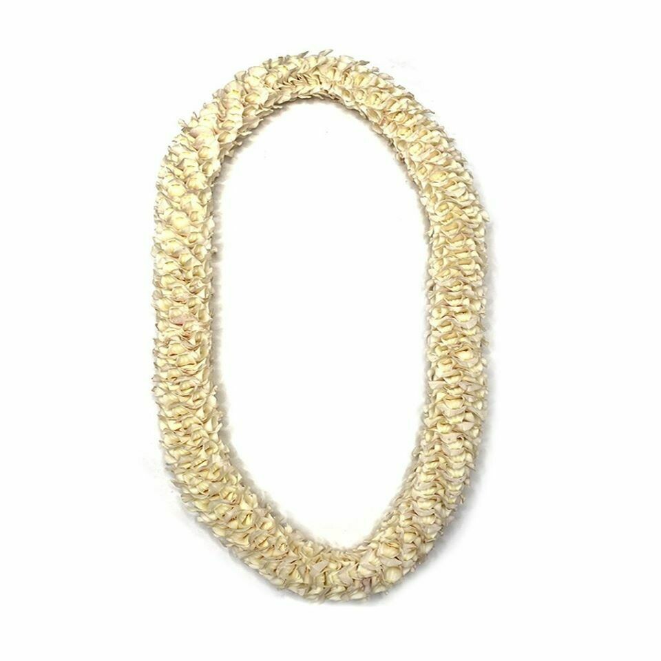 WHITE ORCHID PIKKI LEI