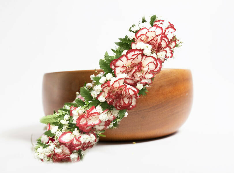 Purple Orchid Hawaiian Haku Lei Buy Hawaiian Lei