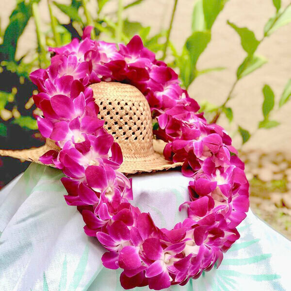 Orchid Lei (Double) - The Hawaiian Lei Company