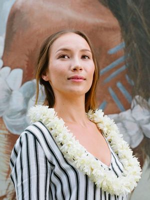 Hawaiian tuberose leis