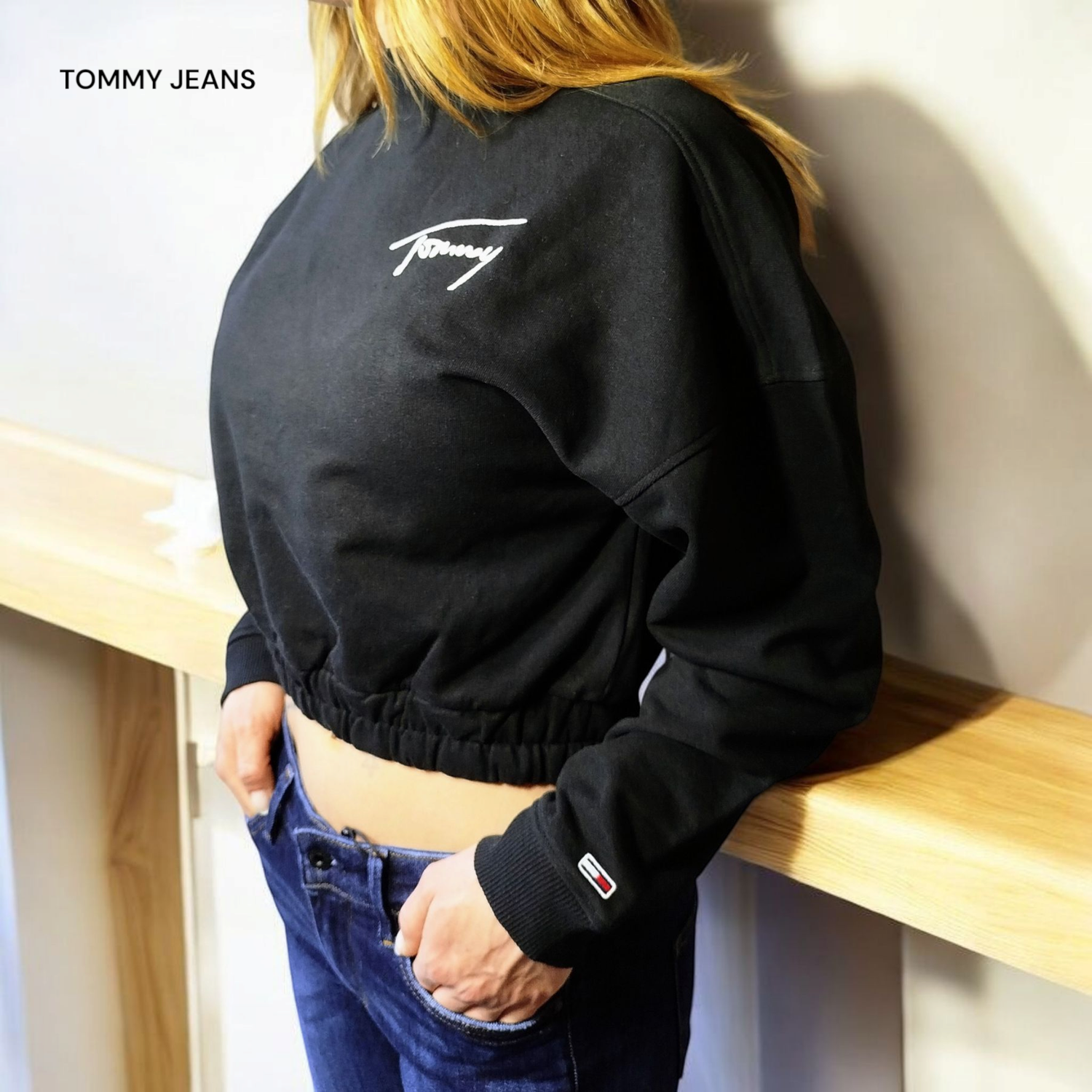 SWEAT-SHIRT COURT TOMMY JEANS