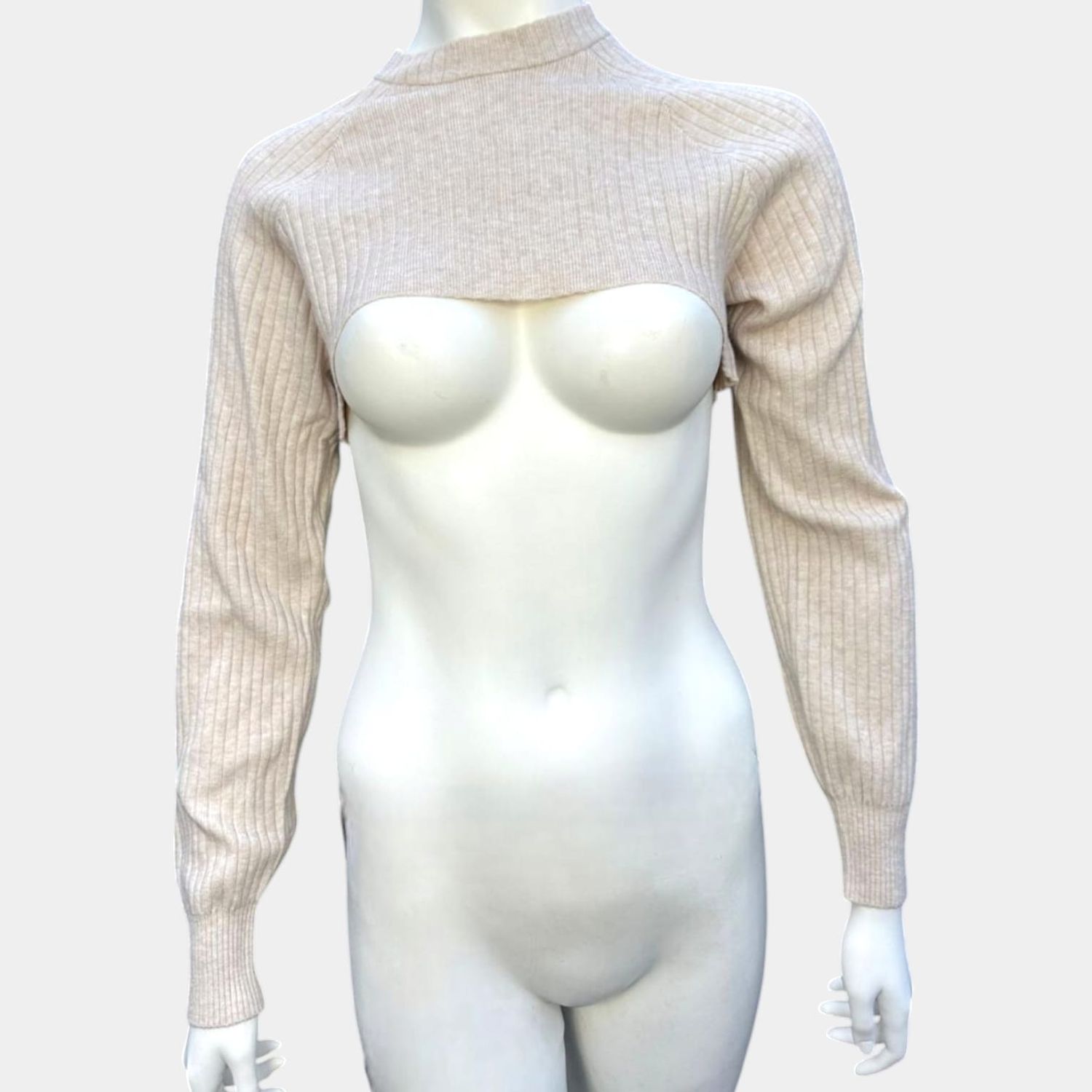 CROP TOP MANCHE LONGUE