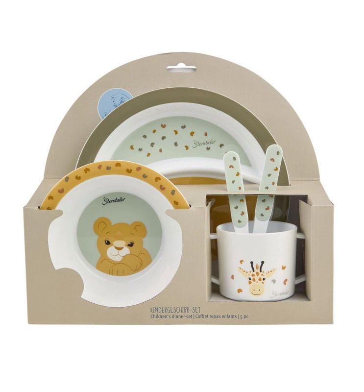 Kindergeschirr-Set „Löwe“