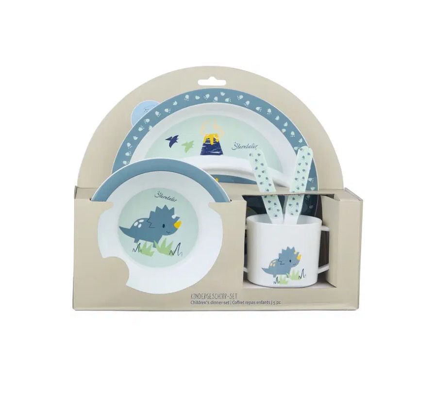 Kindergeschirr-Set „Dinosaurier“
