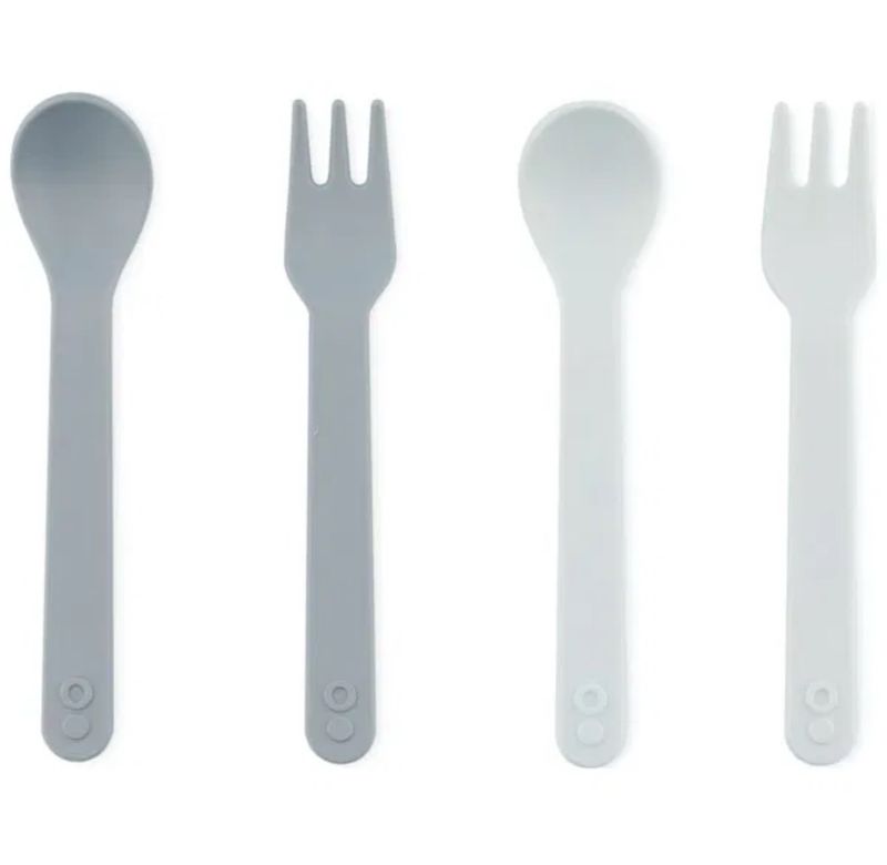 PLA Löffel & Gabel 2-pack „Blau“