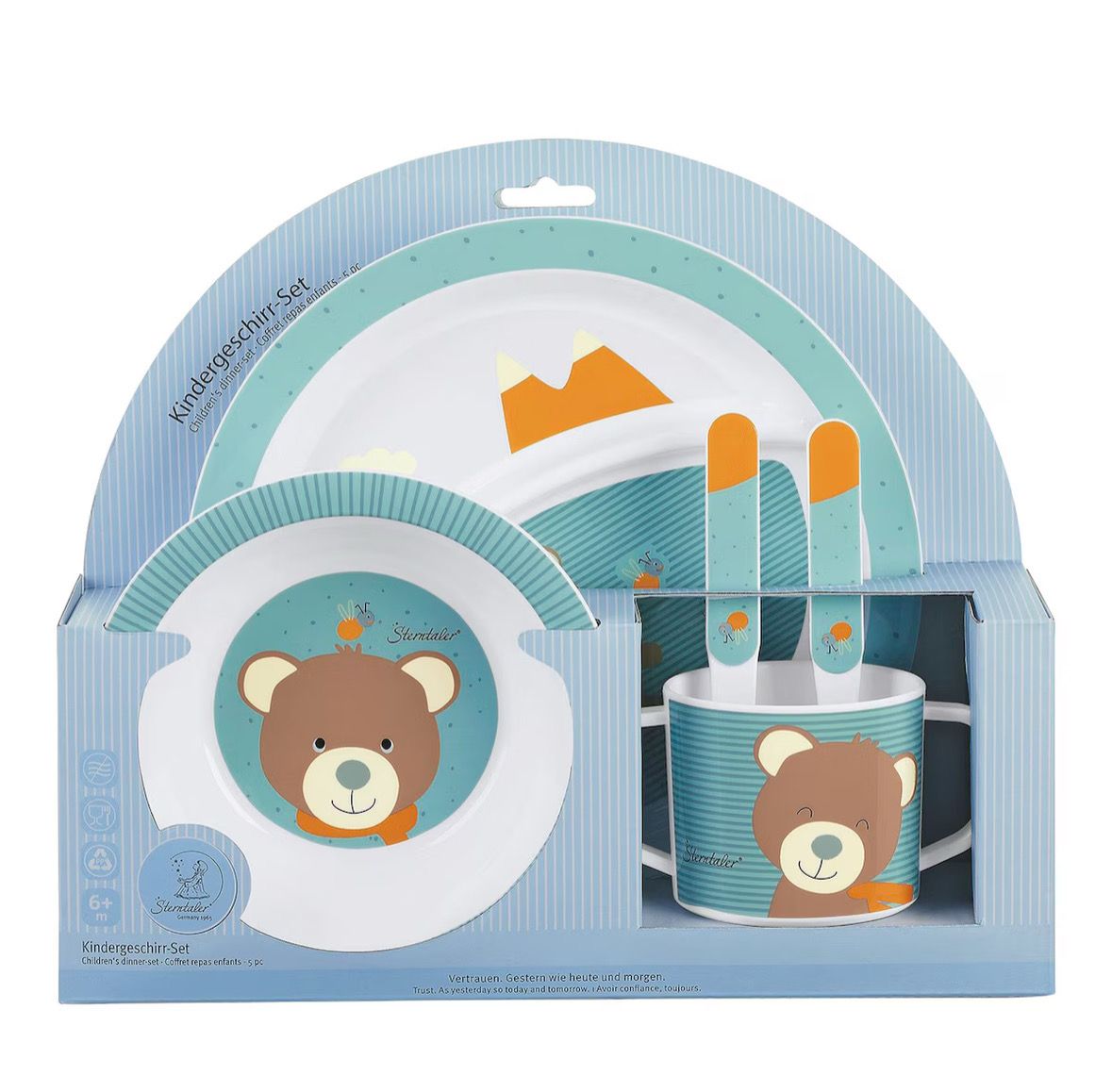 Kindergeschirr-Set „Bär“