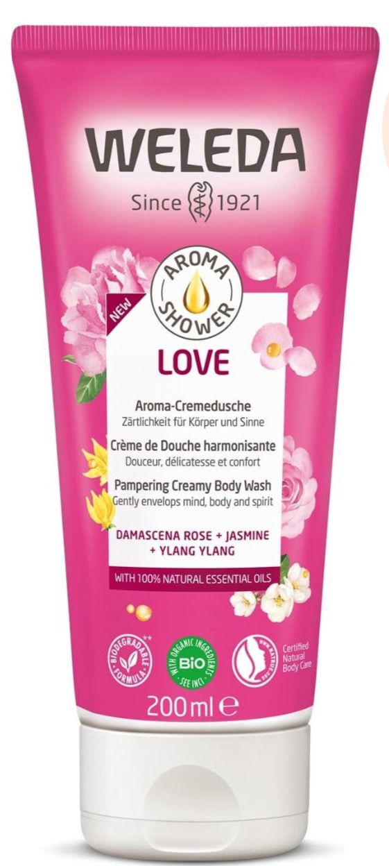WELEDA LOVE: Aroma-Cremedusche