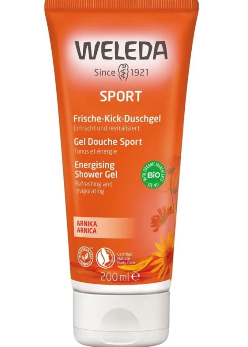 WELEDA SPORT: Frisch-Kick-Duschgel