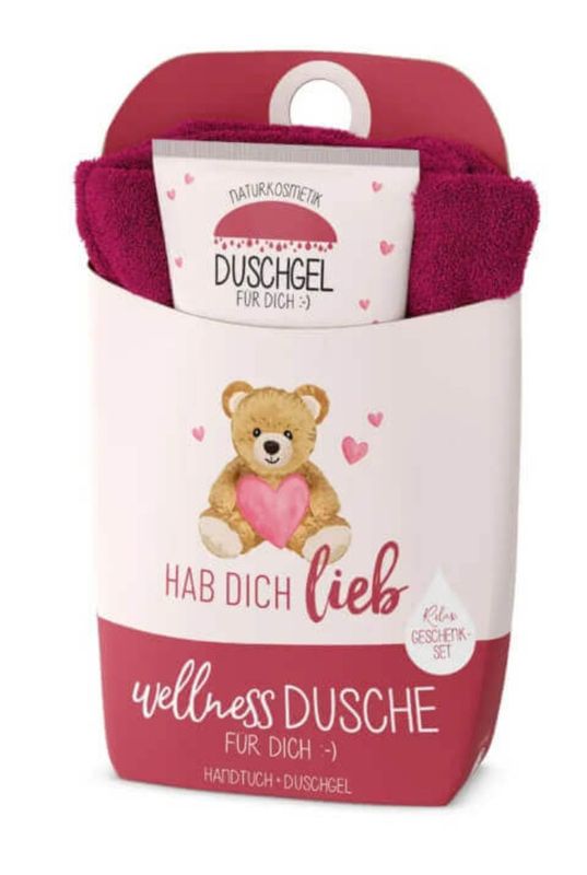 Wellness DUSCHE „HAB DICH LIEB“